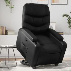 Lift-up-Relaxsessel Kunstleder schwarz von , Sessel - Ref: Foro24-3204658, Preis: 307,96 €, Rabatt: %