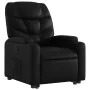 Sillón reclinable elevable cuero artificial negro de , Sillones - Ref: Foro24-3204658, Precio: 308,66 €, Descuento: %