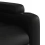 Sillón reclinable elevable cuero artificial negro de , Sillones - Ref: Foro24-3204658, Precio: 308,66 €, Descuento: %