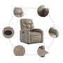 Reclining and lift chair in artificial leather, cappuccino color. by , Armchairs - Ref: Foro24-3204664, Price: 307,57 €, Disc...