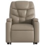Lift-up-Relaxsessel in Cappuccino-Farbe aus Kunstleder von , Sessel - Ref: Foro24-3204664, Preis: 307,57 €, Rabatt: %