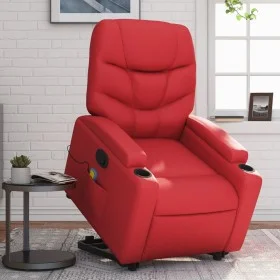 Roter Fußmassagesessel aus Kunstleder von , Sessel - Ref: Foro24-3204670, Preis: 288,61 €, Rabatt: %