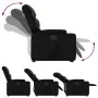 Sillón reclinable y elevable eléctrico cuero sintético negro de , Sillones - Ref: Foro24-3204672, Precio: 361,15 €, Descuento: %