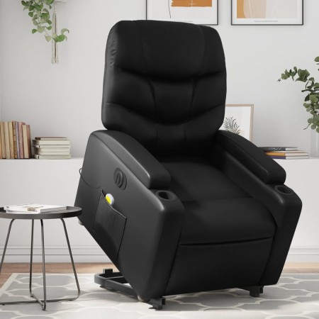 Elektrischer Massagesessel Kunstleder schwarz von , Sessel - Ref: Foro24-3204679, Preis: 345,90 €, Rabatt: %