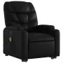 Sillón de masaje elevable eléctrico cuero sintético negro de , Sillones - Ref: Foro24-3204679, Precio: 377,04 €, Descuento: %