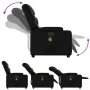Sillón de masaje elevable eléctrico cuero sintético negro de , Sillones - Ref: Foro24-3204679, Precio: 377,04 €, Descuento: %
