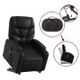 Sillón de masaje elevable eléctrico cuero sintético negro de , Sillones - Ref: Foro24-3204679, Precio: 377,04 €, Descuento: %