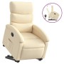 Cremefarbener Liegesessel aus Stoff von , Sessel - Ref: Foro24-3203987, Preis: 257,56 €, Rabatt: %
