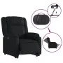 Sillón reclinable y elevable eléctrico cuero sintético negro de , Sillones - Ref: Foro24-3205164, Precio: 361,87 €, Descuento: %