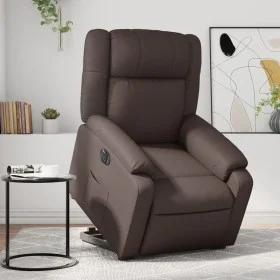 Brauner elektrischer Relaxsessel aus Kunstleder von , Sessel - Ref: Foro24-3205166, Preis: 376,41 €, Rabatt: %