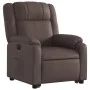 Brown synthetic leather electric reclining lift chair by , Armchairs - Ref: Foro24-3205166, Price: 376,12 €, Discount: %