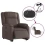 Brauner elektrischer Relaxsessel aus Kunstleder von , Sessel - Ref: Foro24-3205166, Preis: 376,41 €, Rabatt: %