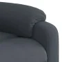 Dunkelgrauer Liege-Massagesessel aus Samt von , Sessel - Ref: Foro24-3205126, Preis: 376,92 €, Rabatt: %