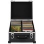 Hülle für 40 CDs aus Aluminium und schwarzem ABS von vidaXL, CD/DVD-Organizer und -Hüllen - Ref: Foro24-91859, Preis: 47,21 €...
