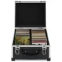 Maletín para 40 CD aluminio y ABS negro de vidaXL, Organizadores y cajas de CD/DVD - Ref: Foro24-91859, Precio: 52,04 €, Desc...