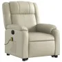 Massagesessel mit elektrischem Lift, Kunstledercreme von , Sessel - Ref: Foro24-3205172, Preis: 406,46 €, Rabatt: %