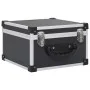 Maletín para 40 CD aluminio y ABS negro de vidaXL, Organizadores y cajas de CD/DVD - Ref: Foro24-91859, Precio: 52,04 €, Desc...