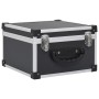 Maletín para 40 CD aluminio y ABS negro de vidaXL, Organizadores y cajas de CD/DVD - Ref: Foro24-91859, Precio: 47,21 €, Desc...