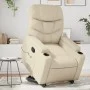 Cremefarbener Fußmassagesessel aus Kunstleder von , Sessel - Ref: Foro24-3204666, Preis: 322,05 €, Rabatt: %