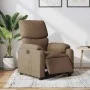 Sillón reclinable eléctrico de tela marrón de , Sillones - Ref: Foro24-3204804, Precio: 250,83 €, Descuento: %