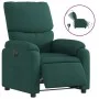 Sillón reclinable eléctrico tela verde oscuro de , Sillones - Ref: Foro24-3204806, Precio: 240,85 €, Descuento: %