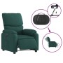 Dark green electric reclining armchair in fabric. by , Armchairs - Ref: Foro24-3204806, Price: 232,26 €, Discount: %