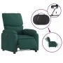 Sillón reclinable eléctrico tela verde oscuro de , Sillones - Ref: Foro24-3204806, Precio: 240,85 €, Descuento: %