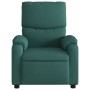 Dark green electric reclining armchair in fabric. by , Armchairs - Ref: Foro24-3204806, Price: 232,26 €, Discount: %