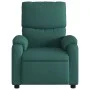 Sillón reclinable eléctrico tela verde oscuro de , Sillones - Ref: Foro24-3204806, Precio: 240,85 €, Descuento: %