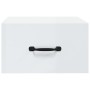 Wall-mounted bedside tables 2 units glossy white 35x35x20 cm by vidaXL, Nightstands - Ref: Foro24-812865, Price: 46,57 €, Dis...