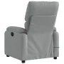 Sillón reclinable de masaje eléctrico tela gris claro de , Sillones - Ref: Foro24-3204812, Precio: 253,89 €, Descuento: %
