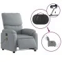 Elektrischer Massage-Liegestuhl hellgrauer Stoff von , Sessel - Ref: Foro24-3204812, Preis: 243,97 €, Rabatt: %