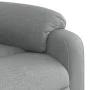 Sillón reclinable de masaje eléctrico tela gris claro de , Sillones - Ref: Foro24-3204812, Precio: 253,89 €, Descuento: %