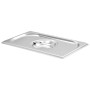 Gastronorm-Tablettdeckel 1/4 Edelstahl 4 Einheiten von vidaXL, Eimerdeckel für Dampftische - Ref: Foro24-50905, Preis: 22,20 ...