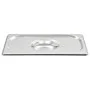Tapas para bandejas Gastronorm 1/4 acero inoxidable 4 unidades de vidaXL, Tapas de cubetas para mesas de vapor - Ref: Foro24-...