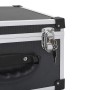 Hülle für 40 CDs aus Aluminium und schwarzem ABS von vidaXL, CD/DVD-Organizer und -Hüllen - Ref: Foro24-91859, Preis: 47,21 €...