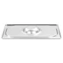 Gastronorm-Tablettdeckel 1/4 Edelstahl 4 Einheiten von vidaXL, Eimerdeckel für Dampftische - Ref: Foro24-50905, Preis: 21,85 ...