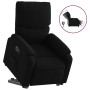 Sillón eléctrico reclinable elevable de tela negro de , Sillones - Ref: Foro24-3204850, Precio: 314,55 €