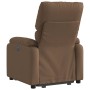 Sillón eléctrico reclinable elevable de tela marrón de , Sillones - Ref: Foro24-3204852, Precio: 313,68 €, Descuento: %