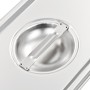 Gastronorm tray lids 1/4 stainless steel 4 units by vidaXL, Bucket lids for steam tables - Ref: Foro24-50905, Price: 22,20 €,...
