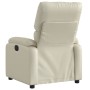 Cremefarbener elektrischer Relaxsessel aus Kunstleder von , Sessel - Ref: Foro24-3204873, Preis: 271,58 €, Rabatt: %