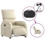 Cremefarbener elektrischer Relaxsessel aus Kunstleder von , Sessel - Ref: Foro24-3204873, Preis: 271,58 €, Rabatt: %