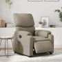 Sillón reclinable eléctrico de cuero sintético color capuchino de , Sillones - Ref: Foro24-3204878, Precio: 294,60 €, Descuen...