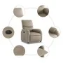 Sillón reclinable eléctrico de cuero sintético color capuchino de , Sillones - Ref: Foro24-3204878, Precio: 294,60 €, Descuen...