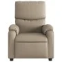 Sillón reclinable eléctrico de cuero sintético color capuchino de , Sillones - Ref: Foro24-3204878, Precio: 294,60 €, Descuen...