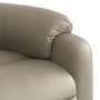 Sillón reclinable eléctrico de cuero sintético color capuchino de , Sillones - Ref: Foro24-3204878, Precio: 294,60 €, Descuen...