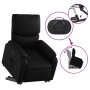 Sillón reclinable elevable cuero artificial negro de , Sillones - Ref: Foro24-3204886, Precio: 272,37 €
