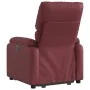 Red artificial leather liftable recliner armchair by , Armchairs - Ref: Foro24-3204890, Price: 324,85 €, Discount: %