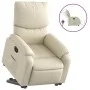 Cream Faux Leather Power Lift Recliner by , Armchairs - Ref: Foro24-3204901, Price: 361,90 €, Discount: %