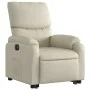 Cream Faux Leather Power Lift Recliner by , Armchairs - Ref: Foro24-3204901, Price: 361,90 €, Discount: %